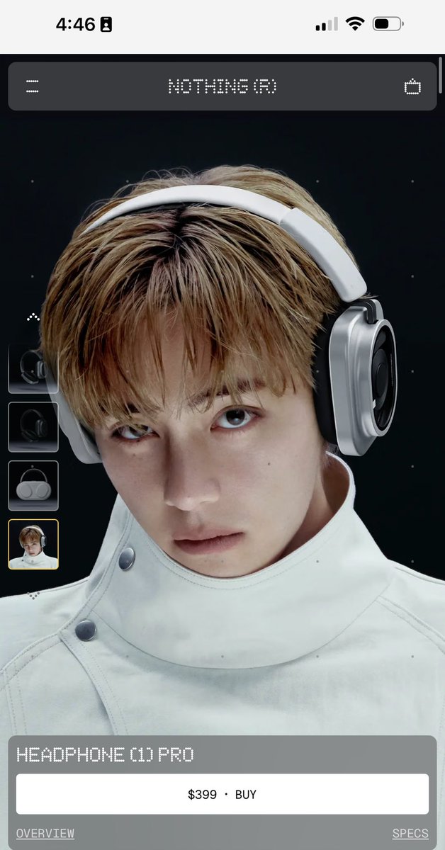 gloss_min_'s tweet photo. WOHAAAA KIM TAEHYUNG for nothing 🎧 https://t.co/97Tcsycv43