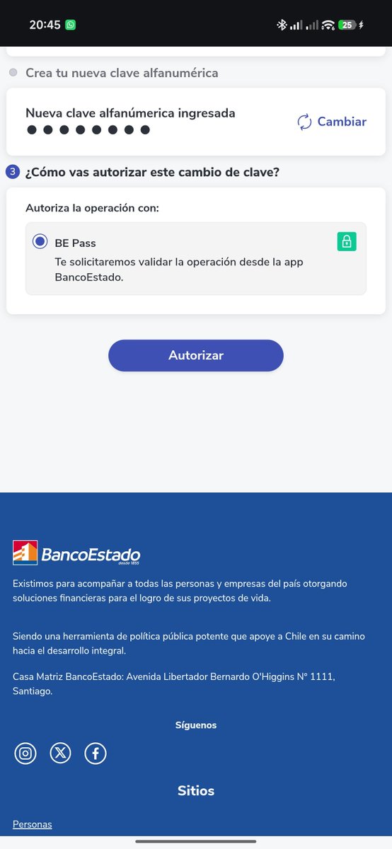krozsx's tweet photo. Amigos del @BancoEstado estoy recuperando la clave porque la olvidé.
Cómo se supone que inicie sesión en la app y la autorice si LA OLVIDÉ? https://t.co/Q6eke16boB