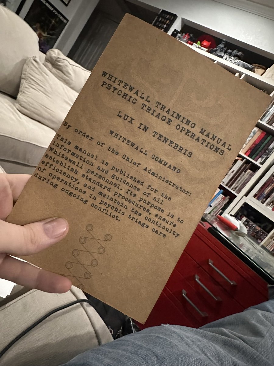 devinkraft's tweet photo. I mocked up a field manual zine for the Whitewall organization as a potential stretch goal for the Kickstarter. Currently it’s a bit behind schedule, and closing the distance to funding is going to be tough! If you love original comics consider backing!

https://t.co/FWeEPk0qVW https://t.co/ZUkXOp2Nfn