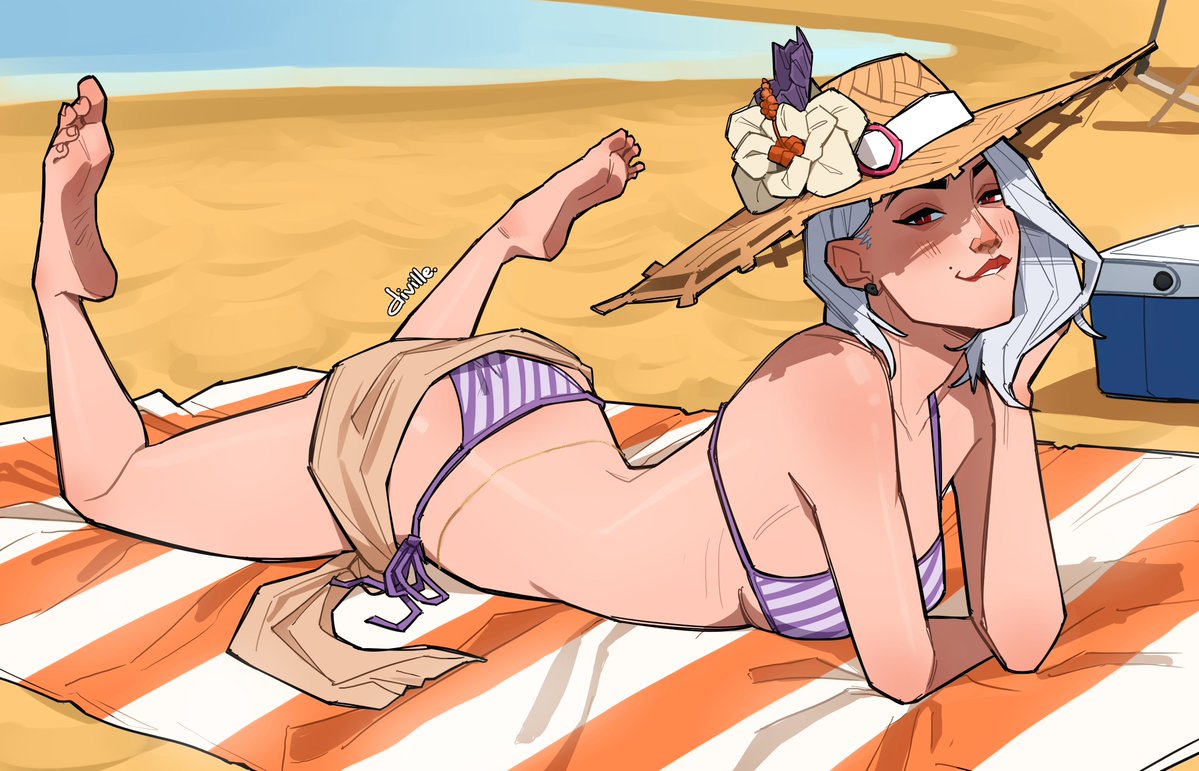 Diville_Art's tweet photo. Ashe commissioned by @DXFromYT ❤️❤️
#fanartㅤㅤㅤㅤ #overwatch https://t.co/9DEmmJSTCf