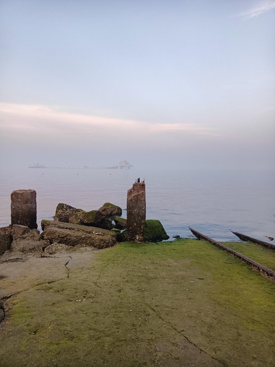 changseoup's tweet photo. The Bohai Bay's rosy ancient ruins whisper stories of long-lost charm and persistent courage in the winter mist. https://t.co/BIVeK5U97I
