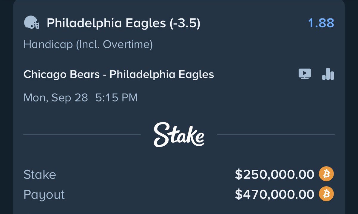 exbookiekiller_'s tweet photo. I know what everyone’s thinking
How is Case Keenum getting 3.5 points vs Philadelphia. I know what are trap lines but I don’t believe in them. As you saw from last nights game it proved you don’t need a competent starter to win in this league. This line comes from Ben Johnsons’s game plan ability to avoid Case Keenum from throwing down the field so this isn’t gonna be an easy walk for the Eagles as you think. For gods sake they almost lost to Cam Ward last week. This spread comes down to the Bears staying on the field. The Bears are gonna be doing dump offs, screens, expect a diffrent style of football today…and it won’t work. Eagles are gonna come in strong today, none of that is gonna work on this elite defense. By the time this game is over we’re gonna be making fun of the oddsmakers for making the Eagles -3.5 I personally got them at -7. Whenever you see me do writeups and I don’t bet it no matter how convincing I sound. I don’t pull the trigger because the line isn’t worth betting.