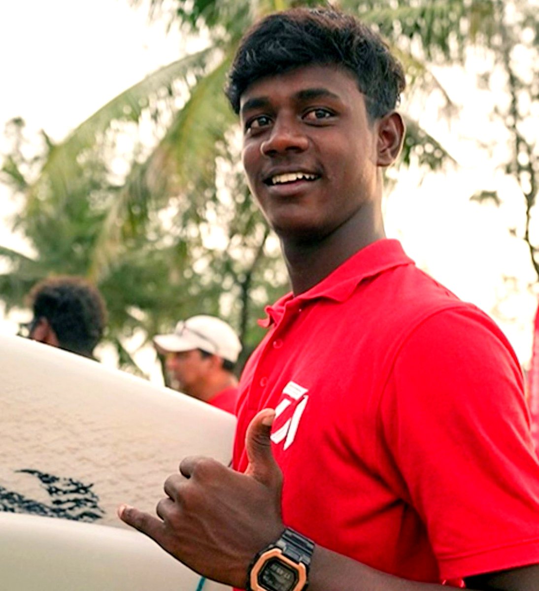 SportsArena1234's tweet photo. 🚨 END OF INDIAN CHALLENGE IN SURFING AT ASIAN GAMES 🌊

Not a great start to the day as the only India surfer who had reached QFs - Kishore Kumar - lost QF match vs Toby Espejon of Philippines 🇵🇭

Kishore scored 5.37 across two waves (3+2.37) vs Toby's 8.53 https://t.co/Wm98tXllgc