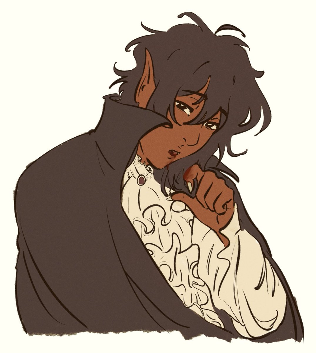 saminstrap's tweet photo. keep seeing the vampwolf custah art hi #witchhatatelier https://t.co/KHHrsiRyli