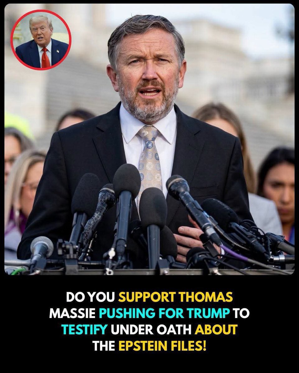 ShanonLee_AF's tweet photo. I support Thomas Massie 100% pushing Trump to testify under oath about the Epstein files.

Do you? https://t.co/y6Wyy3iLWa