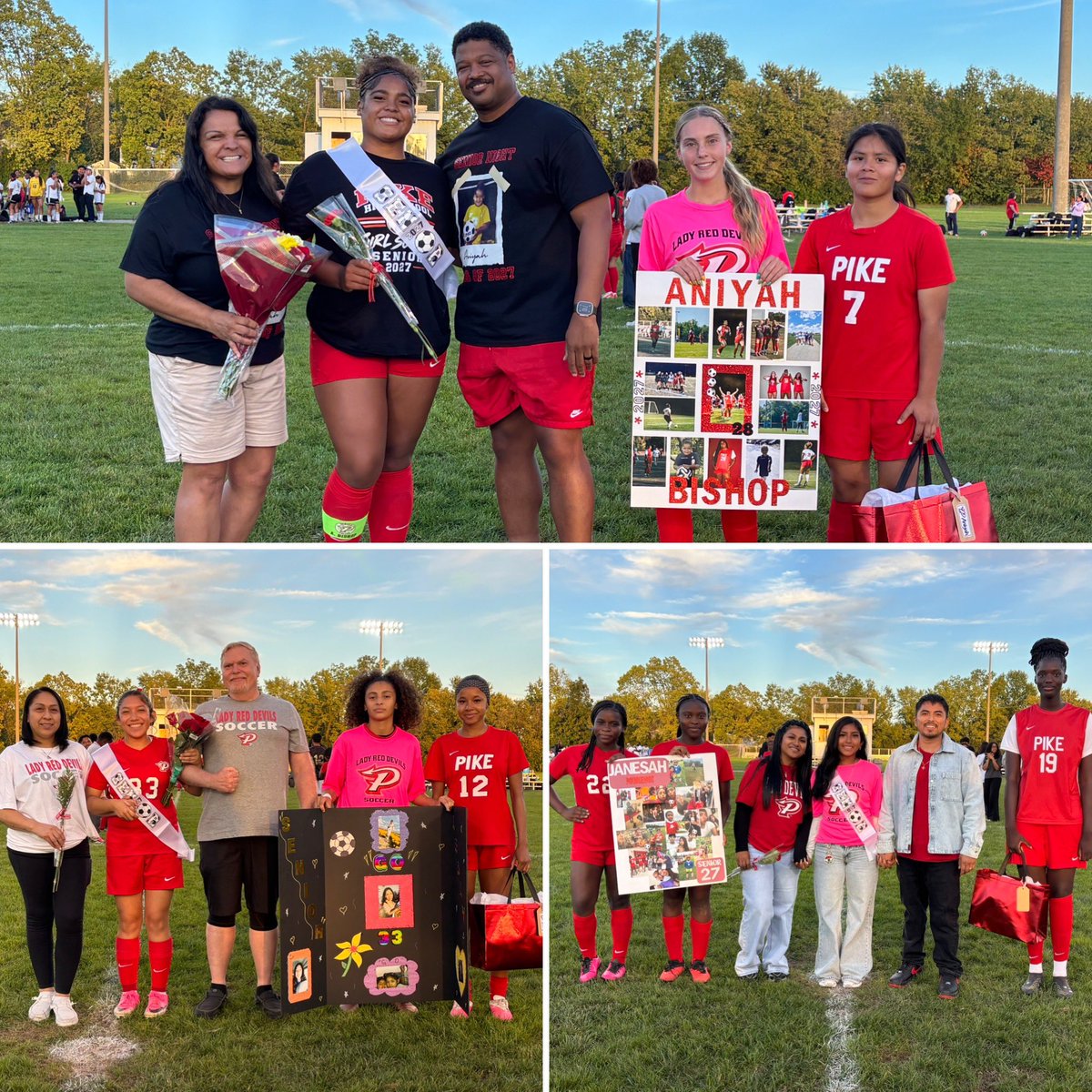 PikeHSAthletics's tweet photo. Celebrating our Lady Red Devil Soccer Seniors tonight!
#PikeProud https://t.co/OPR5lWoVcW