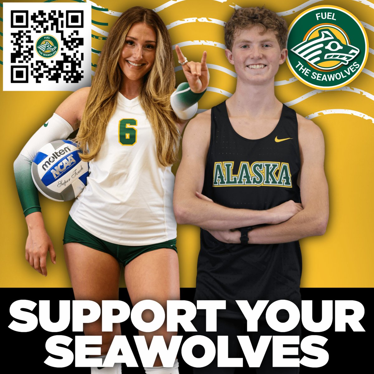 UAASeawolves's tweet photo. Be part of the winning team(s) and support your Seawolves today.
@uaanchorage @UAAXCTF @UAAVolleyball https://t.co/VUk3DEs82v