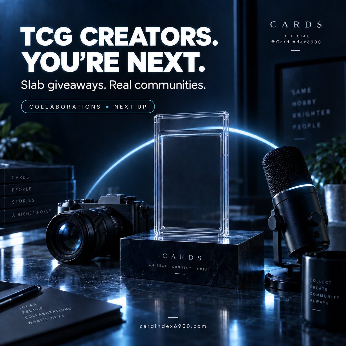 CardIndex6900's tweet photo. who's the pokemon creator you actually watch all the way through?

we're planning paid slab giveaways and wanna work with people who love this stuff

tag them 👇

https://t.co/Rso3iwfyV1 https://t.co/Ae98VKsfn5