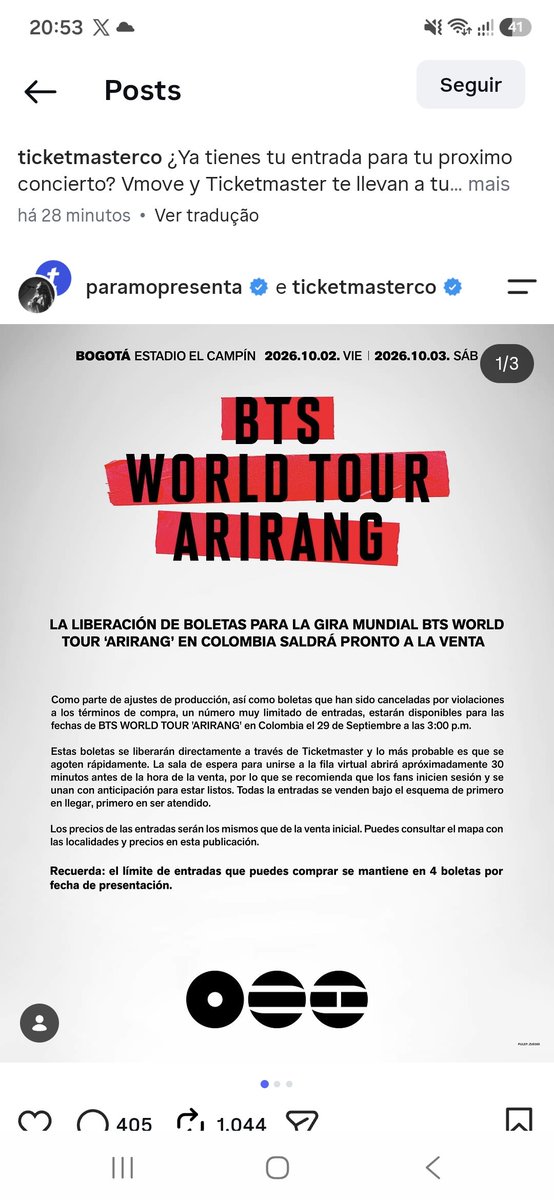 taehyungvoltou's tweet photo. se for igual no brasil provavelmente vao liberar as vendas no dia 26 ou 27... https://t.co/rNora26QaJ