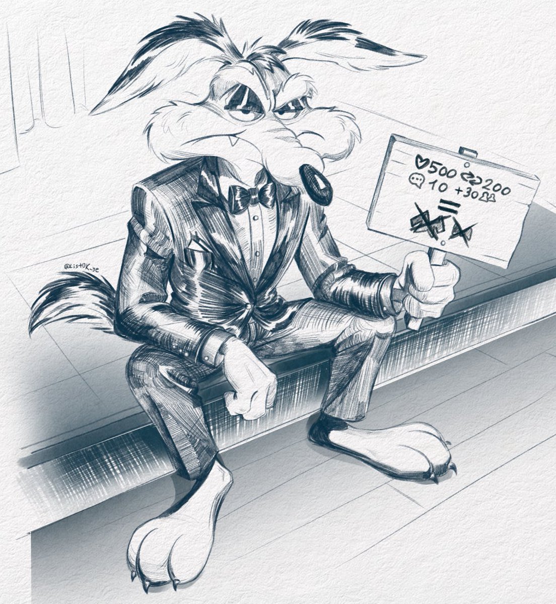 List0K_'s tweet photo. Раздевашка с Вайли, часть 1

Все зависит от Вашего актива 

#looneytoons #coyote #wileroad #artㅤㅤ #looneytunes #Wileecoyote https://t.co/Ltv71bXVAF