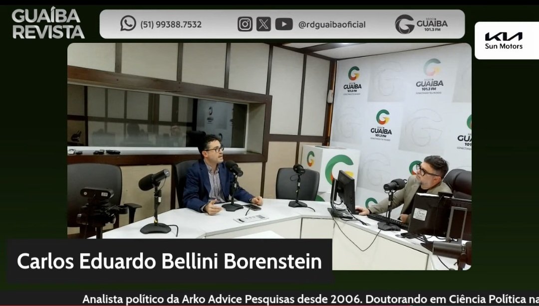 CarlosEBellini's tweet photo. Participei hoje (28) do programa Guaíba Revista, na Rádio Guaíba, comentando o cenário eleitoral no país e Rio Grande do Sul na reta final da campanha. A entrevista começa no minuto 1:20:35

https://t.co/0NP0uFS3yz https://t.co/YLagG9YQVr