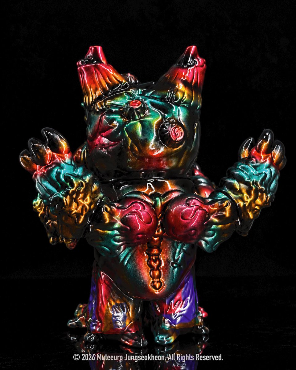 Mute_euro's tweet photo. 🇹🇼 2026 @taipeitoyfestival 

🌌 SOFU ‘B’ — BLACK AURORA Ver.

ONE-OFF (1/1)
EVENT INFORMATION
📅 Release: Saturday, October 10, 2026
📍 Booth: Hall A / No. 80–81
🎨 Edition: ONE-OFF (1/1)
🔥 Sales: First Come, First Served
#Muteeuro #SofuB #BlackAurora #TTF2026 #taipeitoyfestival https://t.co/T0ln1ux5aW