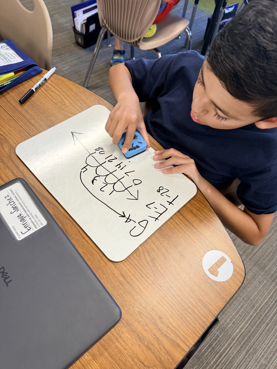 smbustos1st's tweet photo. Dividing on a number line..my students showing their thinking.
#AceCubs
@katyisd_ELEMCI
#thirdgrade https://t.co/3pqKtMPQ9t