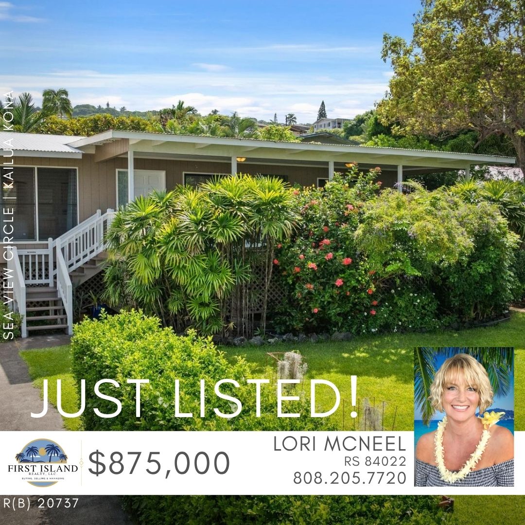 1stIslandRealty's tweet photo. Check out this stunning home we just listed in Kona!
77-6514 Sea View Circle, Kailua Kona, HI 96740

4 Bed | 2 Bath | 1,230 sq ft

See the full listing on our website @ https://t.co/v7NpzUmD98
Or call today for an in-person tour of the home - (808) 930-3610 https://t.co/pcgacXyFDM