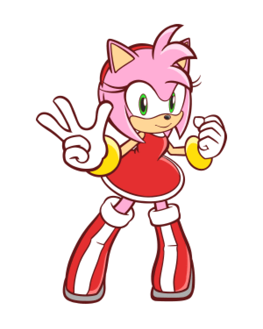Sonic_Hedgeblog's tweet photo. Artwork of Amy Rose, from a Sonic-themed event in 'Puyo Puyo Quest' on mobile phones. https://t.co/CMKpimG1u2