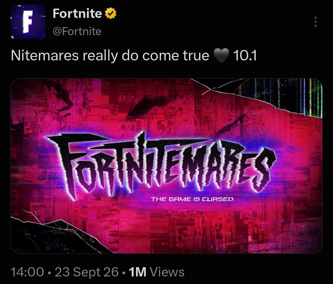 keane81485's tweet photo. Bendy id say is definetly happaning this alone makes me think it but not to mention what season were in and we got fnaf pls @MeatlyThe @Fortnite i need my most wanted collab atp https://t.co/xgLpBgiGco