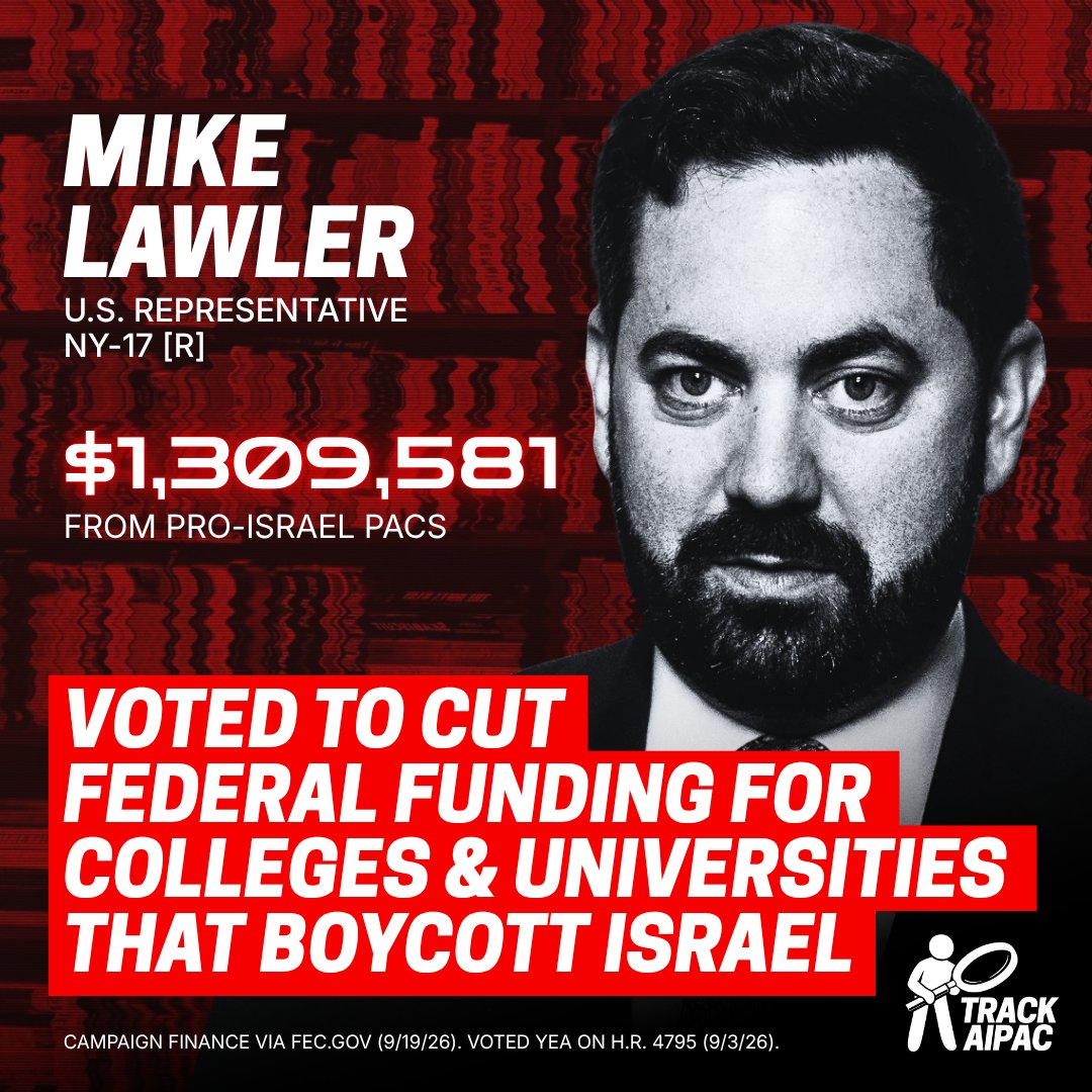 TrackAIPAC's tweet photo. @lawler4ny https://t.co/EPfpm6kSq7