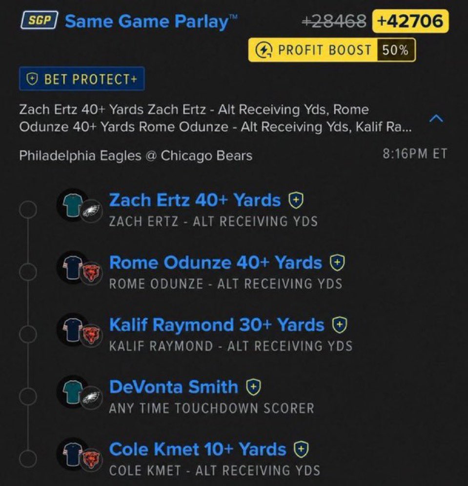 Ryhamvnkx's tweet photo. Soooo close to a banger last night, running this one for MNF 🫡

@Playbook https://t.co/jxuVrV47fT
