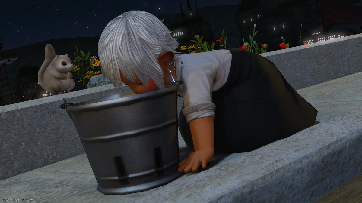 nocome1218's tweet photo. おろろろろ二日酔い🍶
#おはララ　#ララフェル　#FF14 https://t.co/nfMmOxLmK4