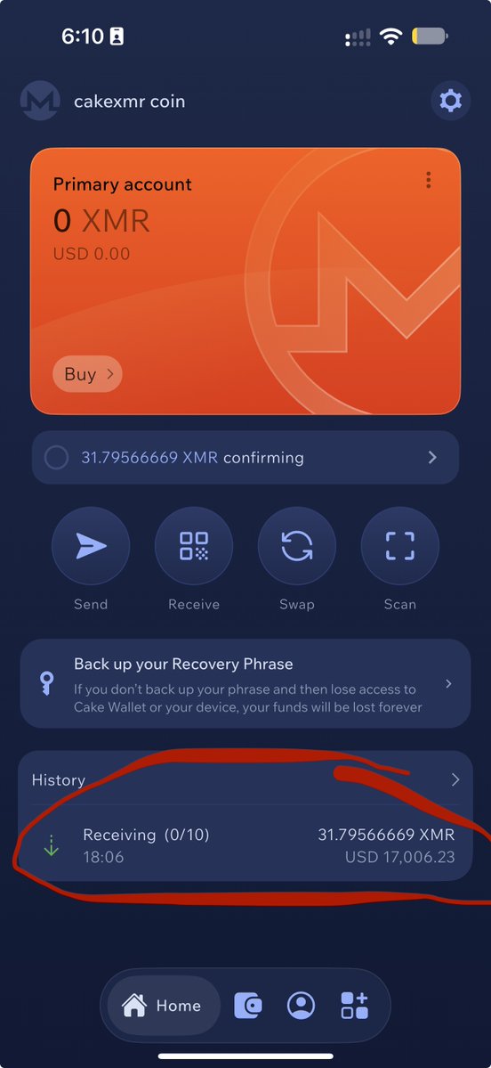 vikrantnyc's tweet photo. Here is the breakdown of the donations in Monero from the first claim from the Cake coin: 

https://t.co/PKZ2Uo1ADp https://t.co/LdYAQJq5WA