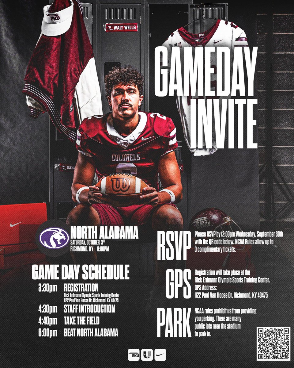 SilasKennedy71's tweet photo. Thank you @CoachWatson9 and @EKUFootball for the gameday invite!!
@CoachRav @andrew_ragains https://t.co/vshTirqfLz