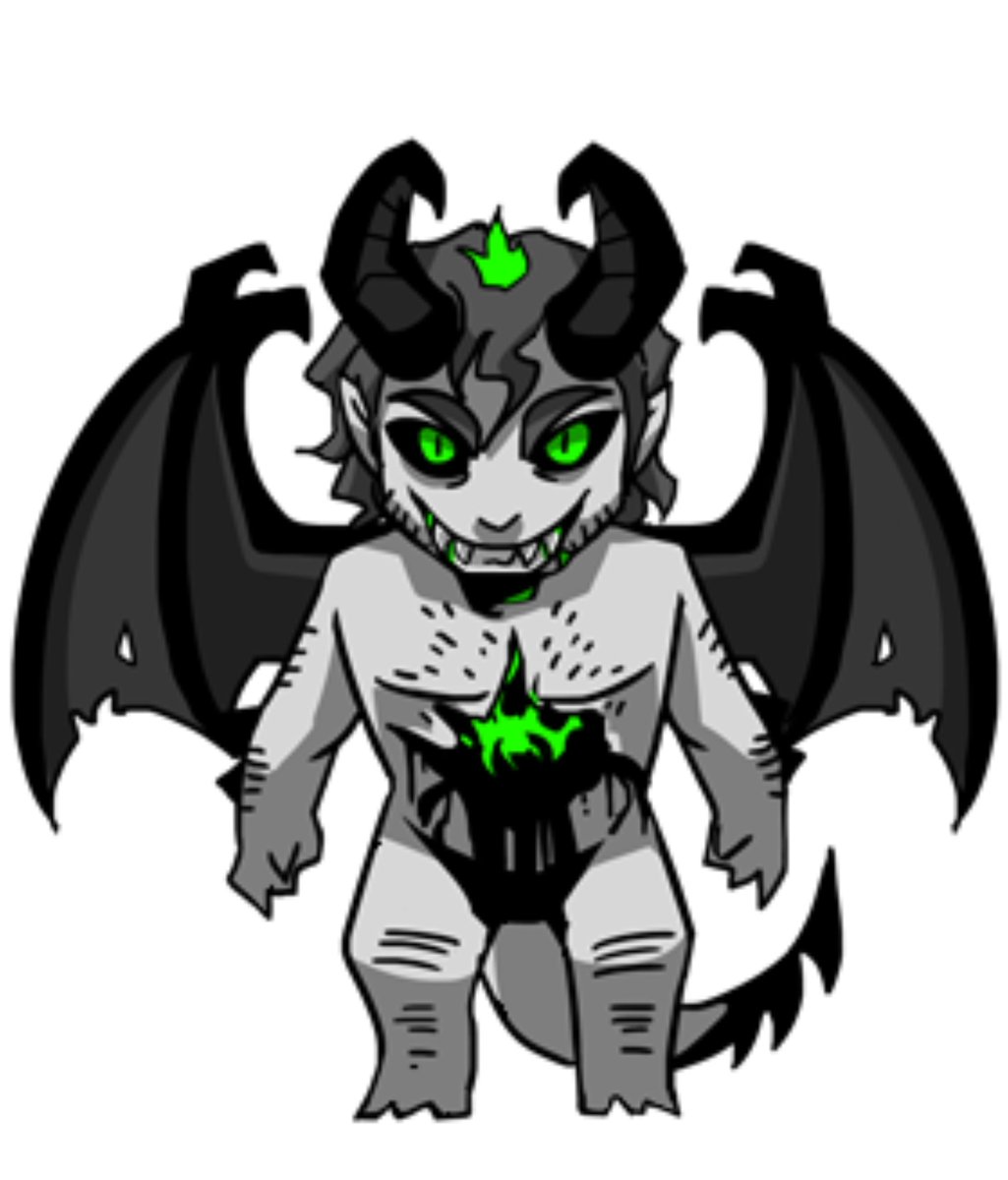 sweety_rot's tweet photo. I noticed a demon strade was naked so I gave him something, u welcome https://t.co/2DN5XRMU6Y