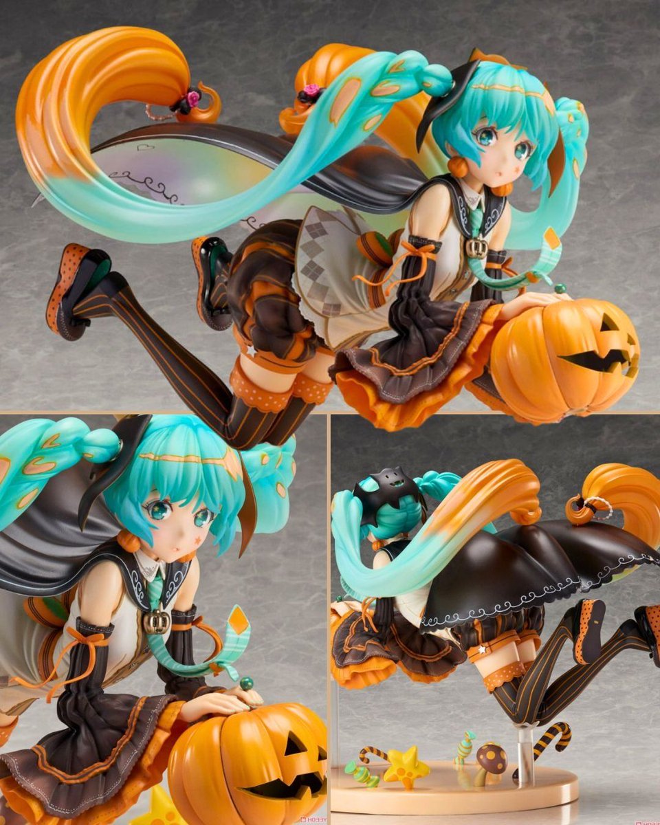 mecchaJP's tweet photo. 🎃💙 TRICK or MIKU? You already know the answer. 
Hatsune Miku Illustrated By Hidari Figure - TRICK or MIKU ✨️ Check it out at the link below!
🛑 https://t.co/0MONYAuz7x 

#HatsuneMiku #Miku #Halloween #Cute https://t.co/93Zr2UIFA7