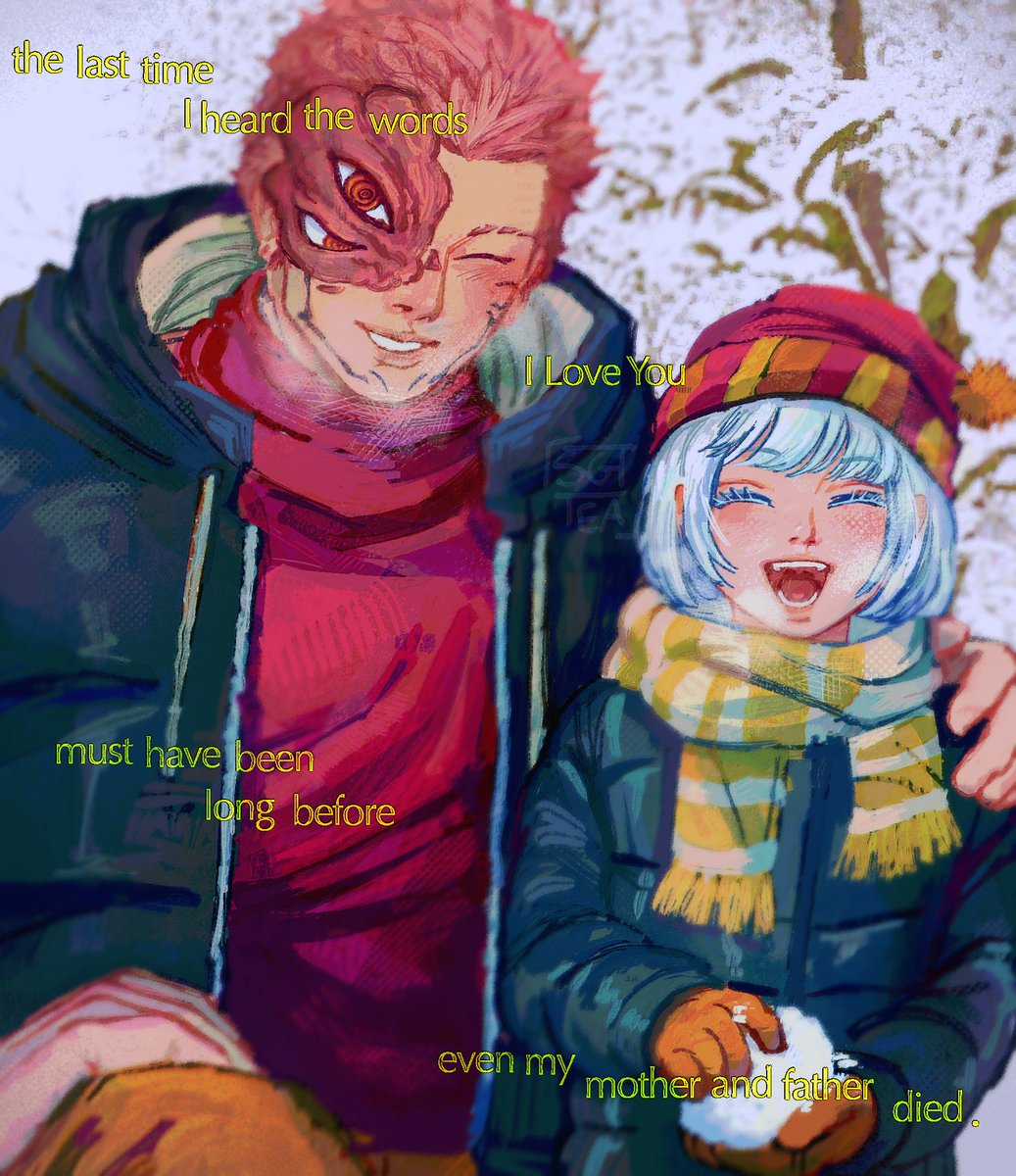 SgtTea's tweet photo. Why did you not get cold by my side ? #sukuna #uraume https://t.co/H79JVwdjjD