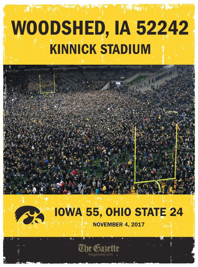 BarstoolUIowa's tweet photo. The last time Ohio State played at Kinnick https://t.co/7WKaSiNz8B