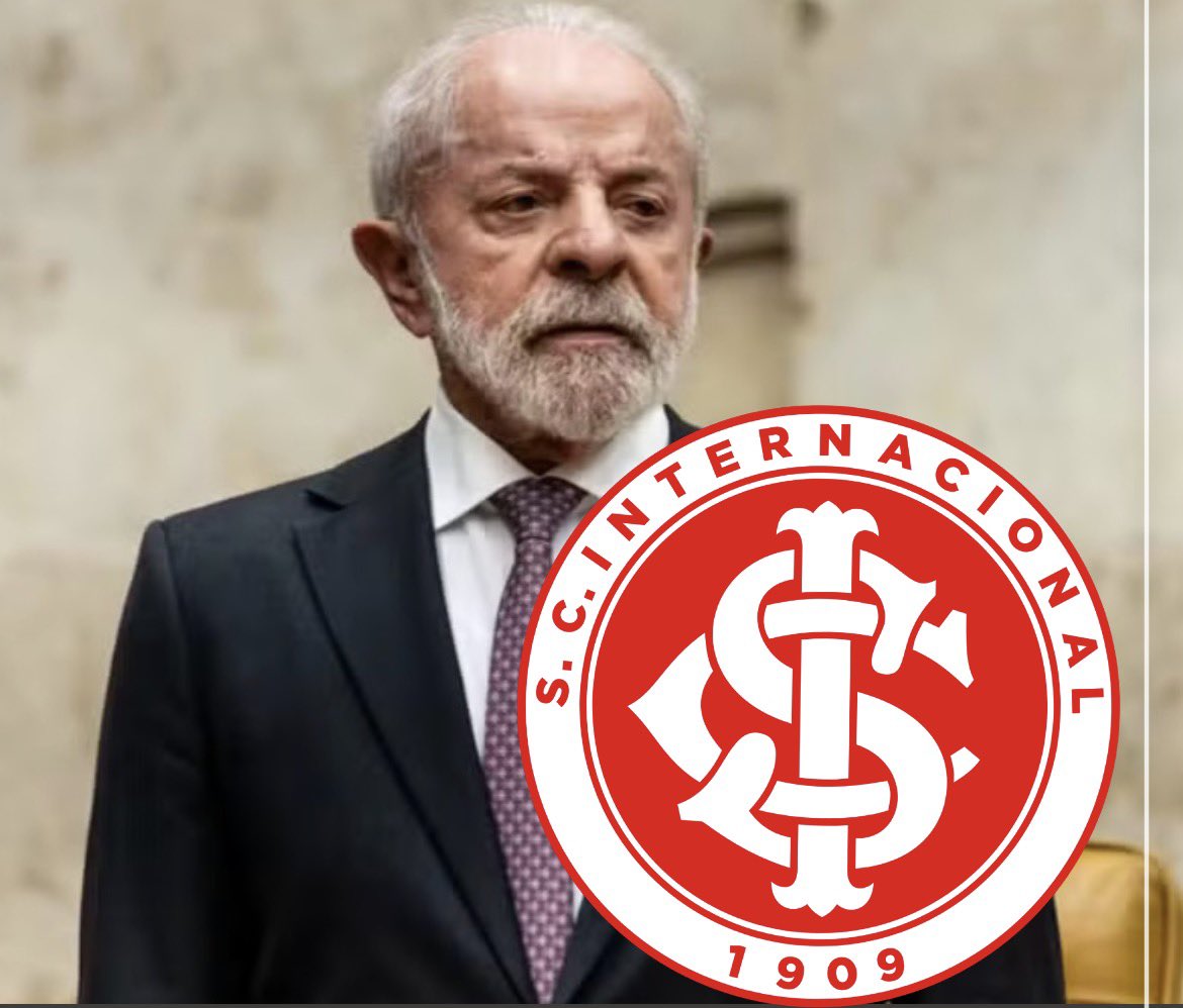 Alexmorettibr's tweet photo. Um repórter que cobre o Internacional afirmou:

“Conversei com alguém importante do #Inter, ligado ao PT, mas a própria pessoa me confessou:

‘O Inter não se sustenta com a reeleição do Lula. Com a taxa de juros acima de 10%, o clube existe praticamente só para pagar juros. Votaremos no Flávio por contenção de danos e sobrevivência.’”