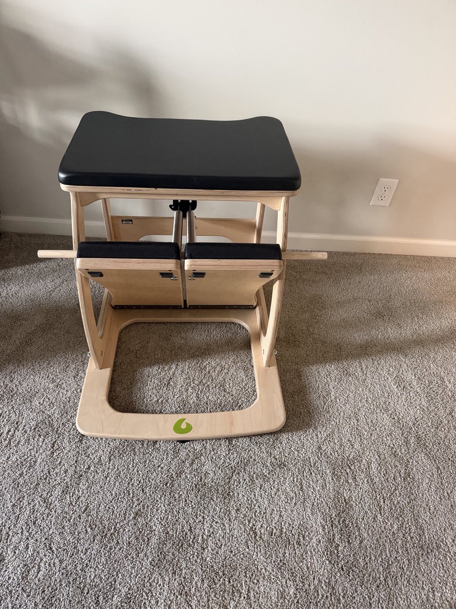 Ilegvm's tweet photo. My passion is Pilates. I got an EXO Pilates Chair, machine today that I put next to my other very small home workout equipment. So excited to try this out tomorrow morning with no distractions.

My normal workout is going to Reformer Pilates, but I got this to practice extra at home along with cardio.

What’s your go-to workout that makes you feel great?