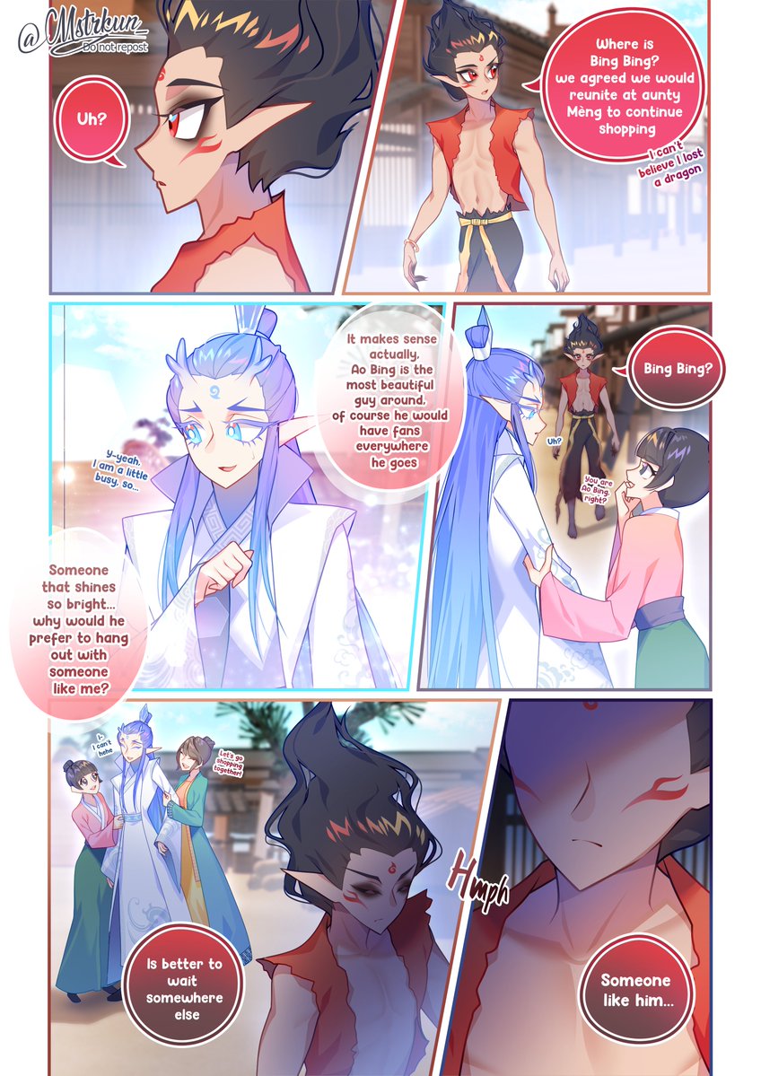 Mstrkun_'s tweet photo. Jealousy, part 1 🪷

#NeZha #哪吒 #藕饼 #Oubing https://t.co/tyxkwR2Qcn