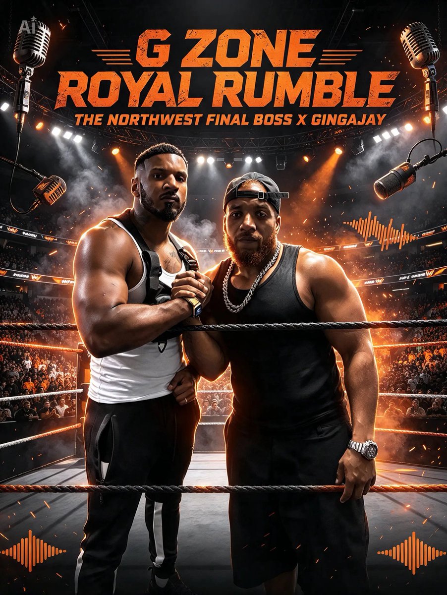 adriandashmusic's tweet photo. G Zone & Ginger J present the NEW episode of Royal Rumble! 🔥🥊 Featuring special guest Adrian Dash The Northwest Final Boss! 👑💥
Expect big energy, big conversations and no holding back. This is one you don’t want to miss! 🎤🔥
#AdrianDash #NorthwestFinalBoss #GZone https://t.co/001HedElfV