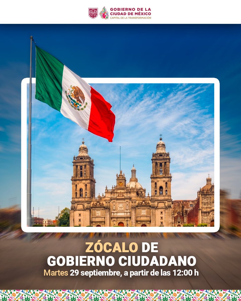 GobCDMX's tweet photo. 💬🏙️ En #ZócaloCiudadano, tus ideas, necesidades y propuestas tienen un espacio para ser escuchadas.

🌆 La #JefaDeGobierno, Clara Brugada, y su equipo se acercan a la ciudadanía para dialogar, atender y construir soluciones que hagan de nuestra Ciudad de México una ciudad cada vez más cercana y participativa. 🤝✨