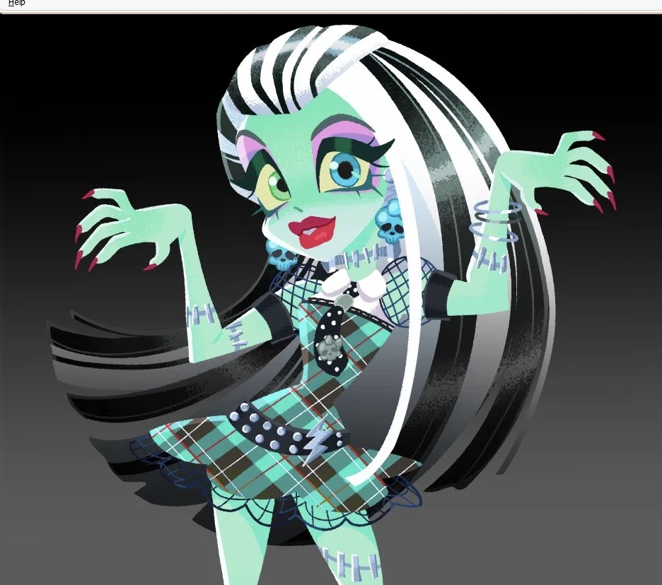 purplspun's tweet photo. Frankie ⚡⚡⚡ #MonsterHigh https://t.co/mqJj45HsiO