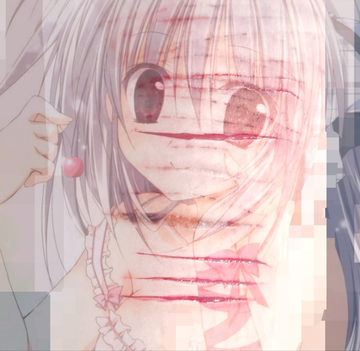 sltswrists's tweet photo. tiny sesh because i dont want to limp at school 😞
#ouchietwt #988twt #shedtwt 
halloween sfx makeup enhanced with ai!! all ai ai ai ai!!!!!! https://t.co/SEgib6KUbF