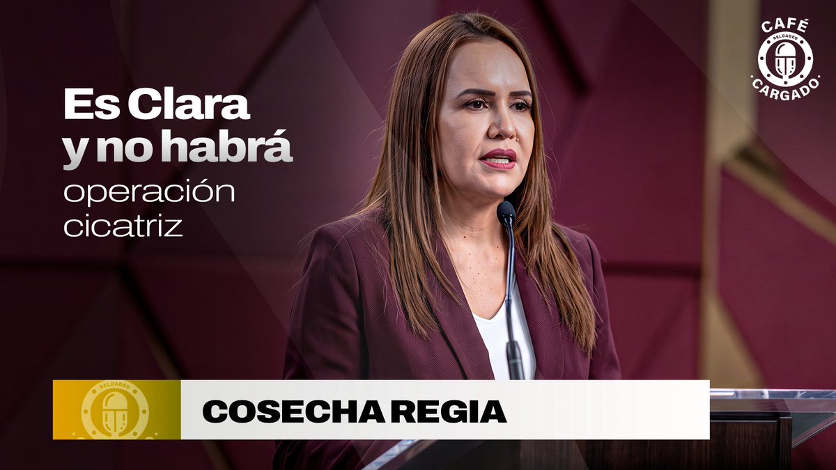 Cafecargadomx's tweet photo. "ES CLARA Y NO HABRÁ OPERACIÓN CICATRIZ"

LINK
https://t.co/LfJGpsGQfR https://t.co/doVCQ4JZ0J