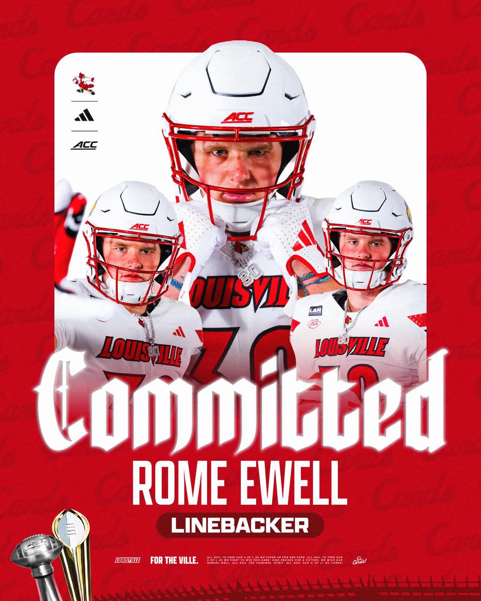 Rome_Ewell's tweet photo. Louisville I’m home!! 🏠 
817 ✈️ 502
@LouisvilleFB @JeffBrohm @Brohm_Brady @CoachAMueller @MarkIvey90 @CoachJ_O @CoachC_Osunde @JClarkHFB247 https://t.co/BPEx3FD51f