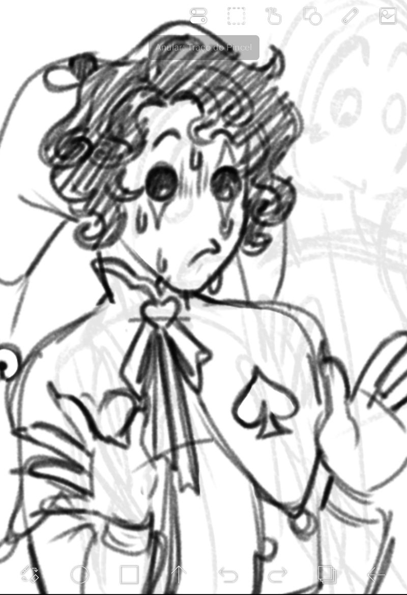 citrusbgx's tweet photo. I'll never finish this sketch because the joke looks terrible..

 but I will loved the expressions on those two idiots. Xob #thefreakcircus #tfc #thefreakcircuspierrot #thefreakcircusharlequin https://t.co/ihl3TxnHrm