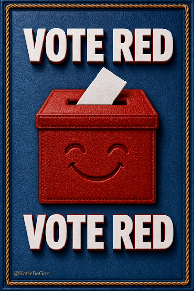 KatieBeGoo's tweet photo. Vote Red!❤️🇺🇸🇺🇸 https://t.co/QRbGBliuG2