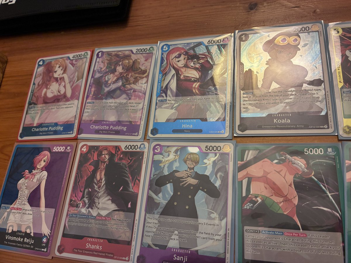 JPingOrochi's tweet photo. Bought 4 OP-12, 1 OP-06, 1 OP-14, and One Heroines Edition Pack. Didn’t pull anything crazy just glad to find some packs to open locally.  #optcg #onepiecetcg #onepieceheroines #boosterpacks @ONEPIECE_tcg_EN https://t.co/syEoaAlL6C