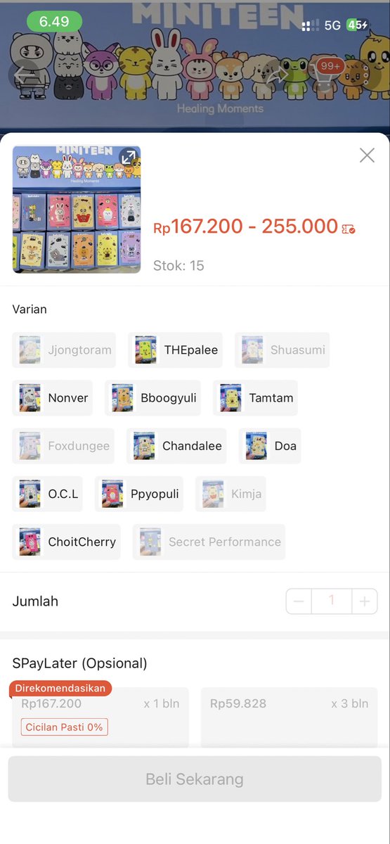 Kangpopmart's tweet photo. WTS MINITEEN

yuk yg cari miniteen sisa dikit yahh
Full oyen juga bisa bangett 

Lok :Sby -pandaan 

#seventeen #miniteen #popmartxseventeen #carat https://t.co/DGrVziMCaY