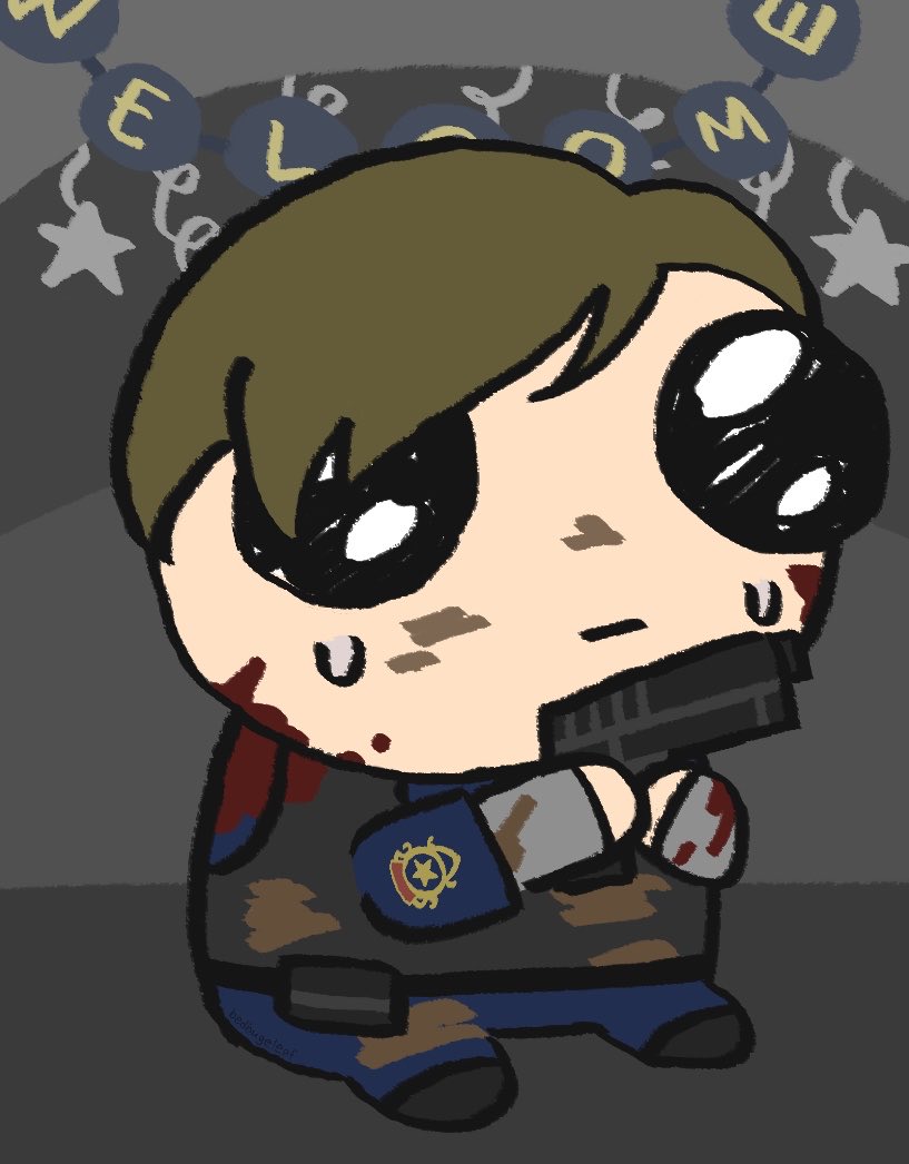 bedbugeleaf's tweet photo. brave the horrors, rookie leonling

#ResidentEvil #leonkennedy https://t.co/SetxAGp6SQ