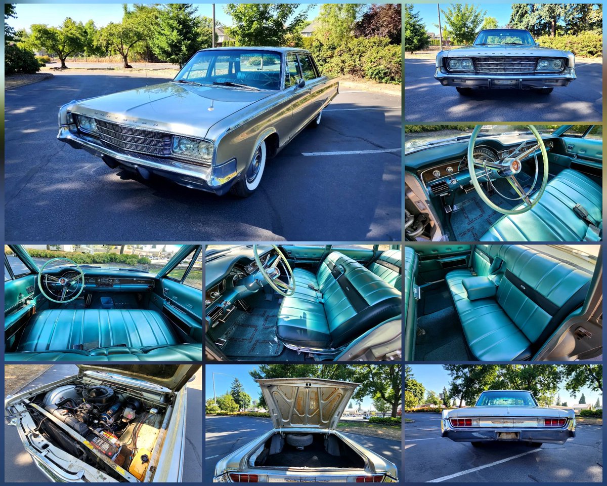 JamesW1989's tweet photo. 1965 Chrysler New Yorker Sedan #MoparMonday https://t.co/TqvZmnC07f