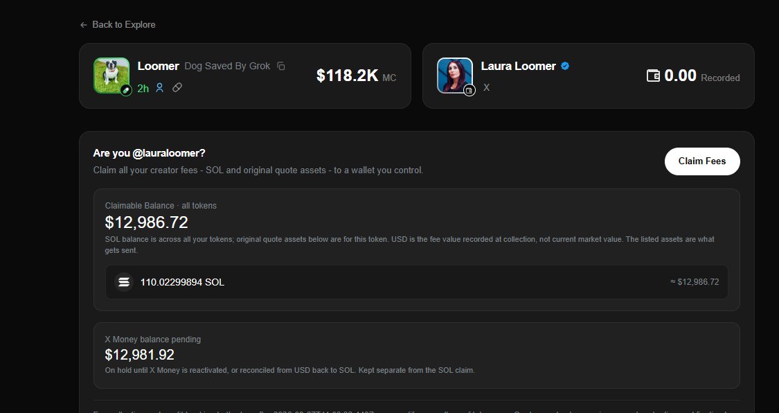 Rizzy1c's tweet photo. Hi @LauraLoomer 

You have 13 thousand dollars you can claim here

4JUv66RqP9ed78ajpNpuTbC1rGGgQwBwei4agQtGanTb

Please do not listen to anyone else they are simply just trying to get you to post a token that you can not claim from. 

connect your x account then connect your crypto wallet and you can claim.