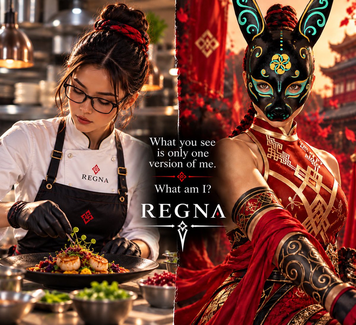 REGNAcoin's tweet photo. What you see is only one version of me.

What am I?

A story.
A presence.
A force.
A woman who defines herself.

I am REGNA.

#WomenInCrypto #CryptoWomen #LadiesOfCrypto #MemeCoins #Crypto #Web3 #CryptoCommunity #WomenEmpowerment #StrongWomen #SheBuilds #WomenSupportingWomen https://t.co/8Qj4MappNk