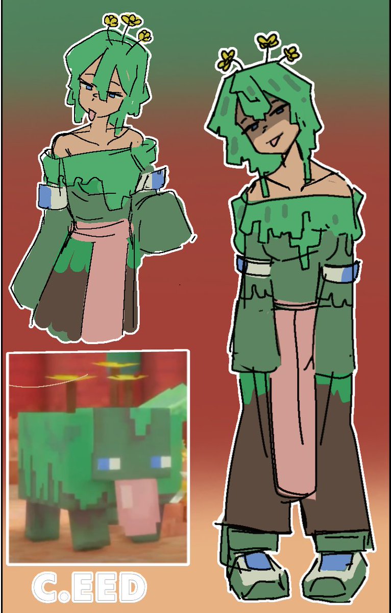 custardseeks's tweet photo. We've been sleeping on  the Licker 

Why isn't there more artworks about it?

#minecraft #fanartㅤㅤㅤㅤ https://t.co/Hi7t3WihTK