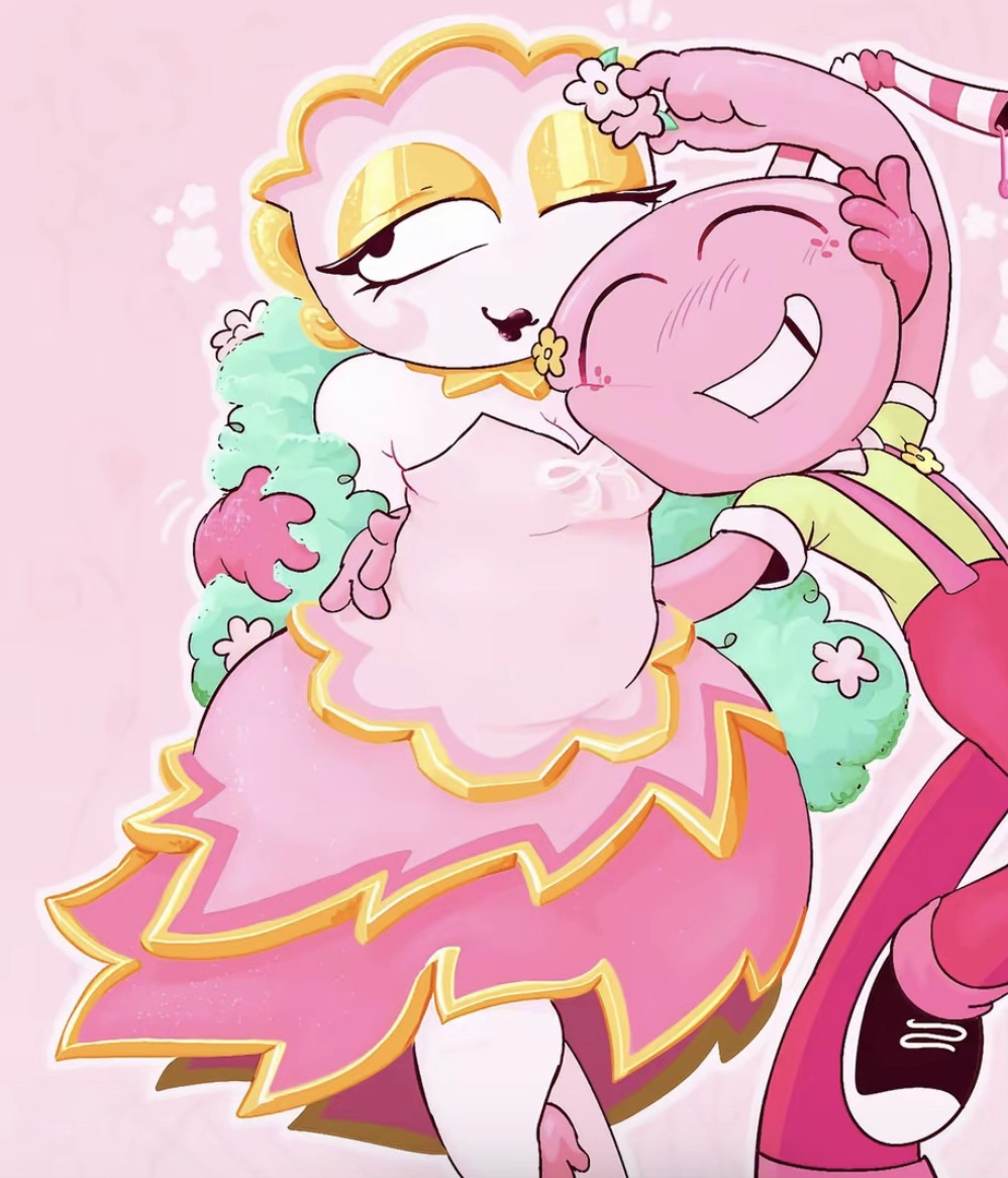 cupidbloomz's tweet photo. Throwback to when Havu drew Finn x Teagan. I was giggling for a hour looking at it https://t.co/XC4R6qrvRK