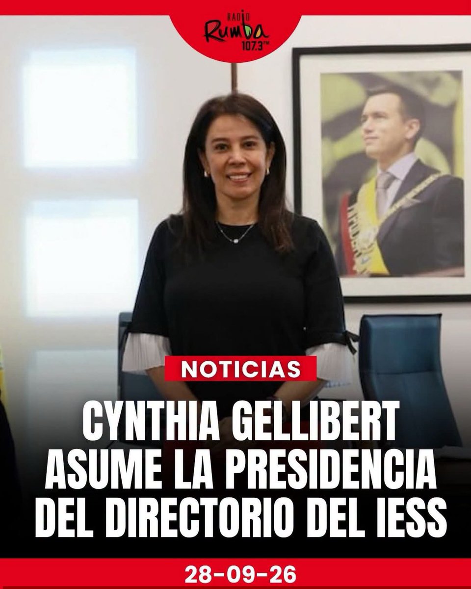 RRueda_Ermel's tweet photo. 🆘SE VAN A LLEVAR EN PESO 175 BIENES DEL IESS🆘🆘
#Auxilio
#CynthiaGellibert, es la nueva "Presidenta del Directorio del IESS". Aquella de las 93 ha del municipio, La Libertad. No llega a salvar el #IESS, llega a robar los 175 bienes, preparados para el ladrón #DanielNoboa. https://t.co/JxhimA02Np
