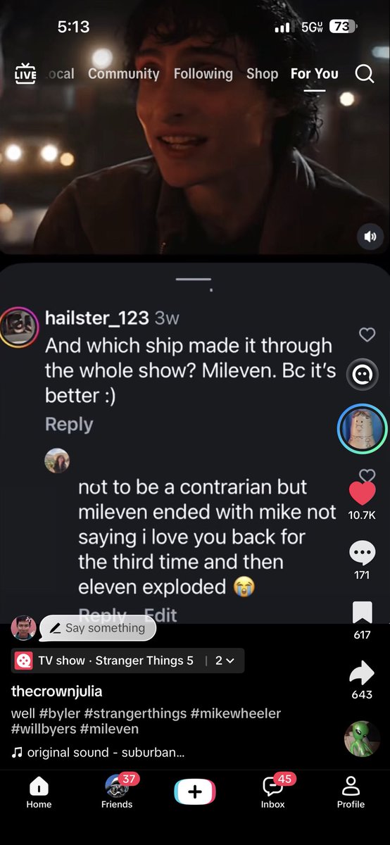 byler4heart's tweet photo. i completely forgot about mike not saying i love you back and this just completely reaffirmed for me how fake everything is #lovewinsgate https://t.co/PjSGHqKU7I